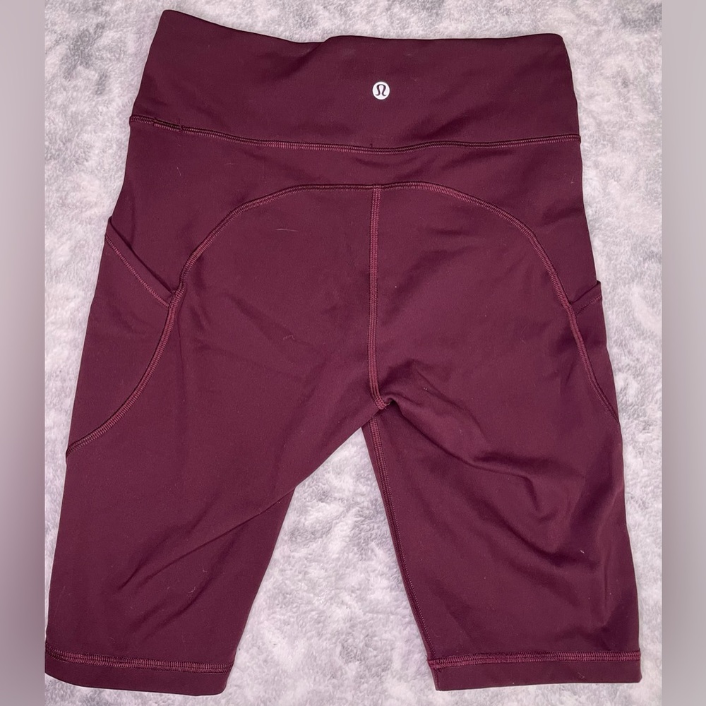 Lululemon Invigorate High-Rise Biker Shorts size 6